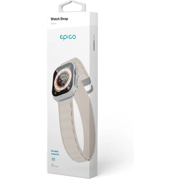 Epico Alpine řemínek 38/40/41 mm béžový - Řemínky - Obrázek D6F4000701