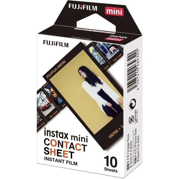 Fujifilm Instax mini Contact Sheet film (10 ks) - Filmy pro instantní fotoaparáty - Obrázek D6L5000L01