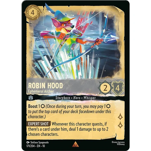 Disney Lorcana: Whispers in the Well - Starter Deck single Sapphire & Steel (Judy & Robin Hood) - Disney Lorcana TCG - Obrázek D6LK000K01
