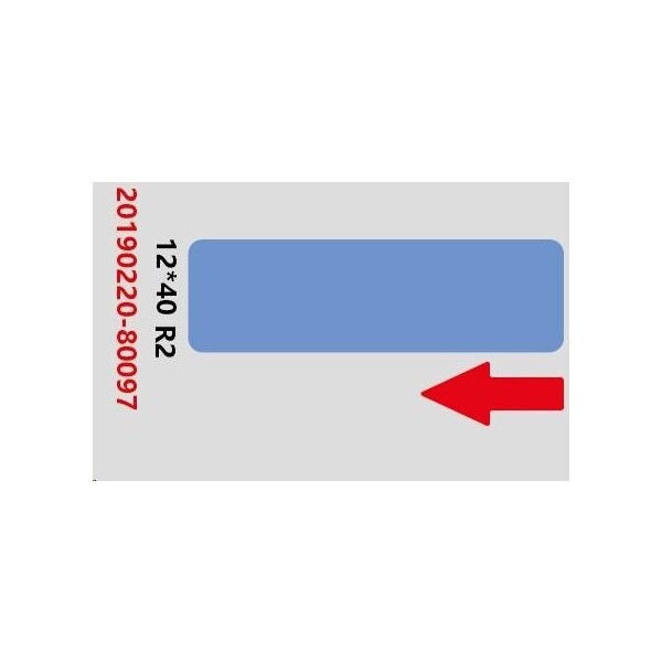 Niimbot štítky RP 12x40mm 160ks pro D11 a D110 modré