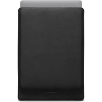 Woolnut kožené Sleeve pouzdro pro 16" MacBook Pro černé - Pouzdra
