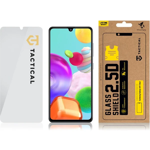 Tactical Glass Shield 2.5D sklo pro Samsung Galaxy A41 čiré - Ochranné folie a skla - Obrázek D6UM100501