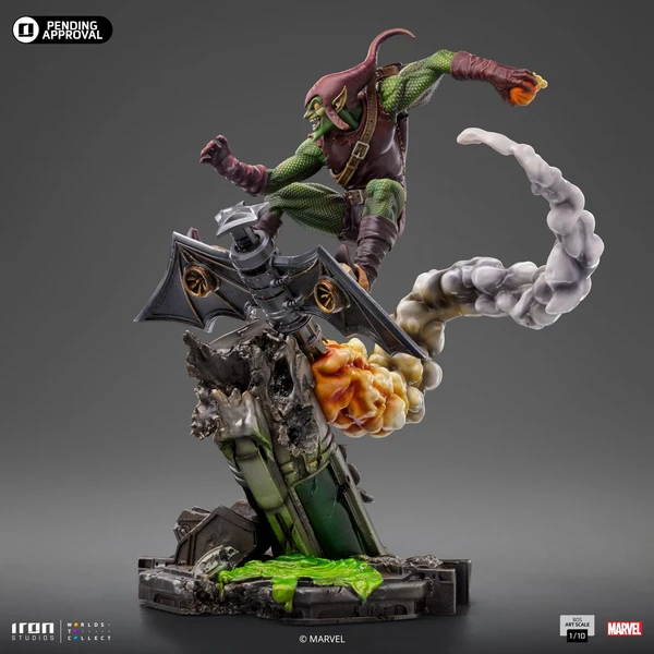 Soška Iron Studios BDS Art Scale 1/10 Marvel: Spider-man vs Villains Diorama - Green Goblin - Sochy a sošky - Obrázek D6YA000L01