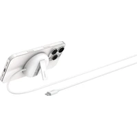 Belkin BOOST CHARGE™ PRO Qi2 15W MagSafe nabíjecí podložka, bez adaptéru bílá - Nabíječky