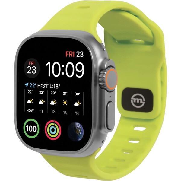 Řemínek pro Apple Watch 42/44/45/49 mm Mobile Origin Strap - zelený
