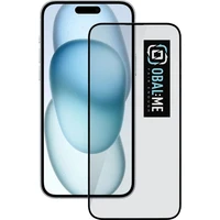 Obal:Me 5D Tvrzené sklo Apple iPhone 15 Plus/16 Plus černé - Ochranné folie a skla