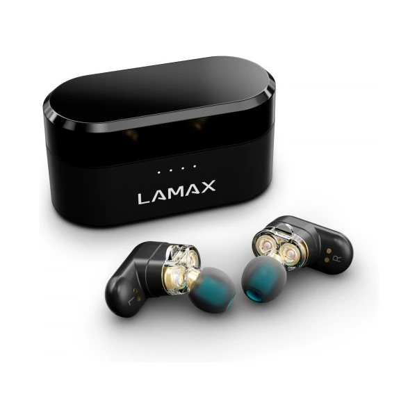 LAMAX Duals1 bezdrátová sluchátka černá - Sluchátka - Obrázek D7UK100501