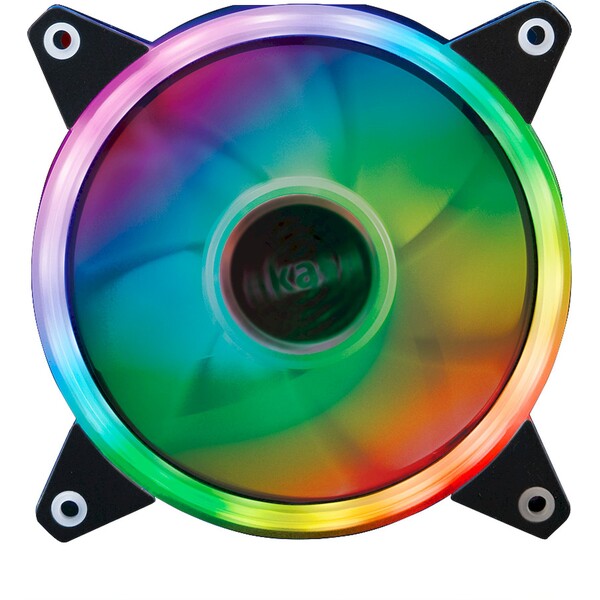 Akasa Vegas R7 LED 120mm RGB (AK-FN098) Černá/bílá