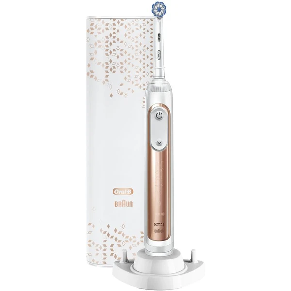 Oral-B Genius X 20100S chytrý zubní kartáček růžově zlatý - Zubní kartáčky - Obrázek D8FW400301