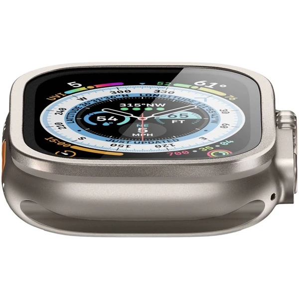 Spigen Glass tR Slim Pro 1 Pack tvrzené sklo Apple Watch Ultra 2/Ultra 49mm šedé - Ochranné folie a skla - Obrázek D8JA000601
