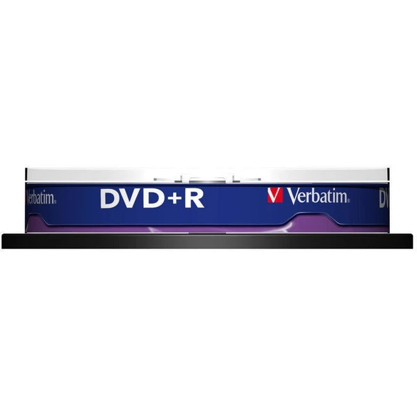 VERBATIM DVD+R(10 ks)Spindle/General Retail/16x/4.7GB - Optické disky - Obrázek D8P2000P01