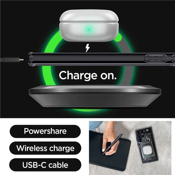 Spigen Ultra Hybrid kryt Samsung Galaxy S24 Ultra zero one - Pouzdra - Obrázek D963000N01