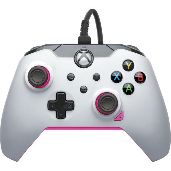 PDP Wired Controller Bílá/růžová