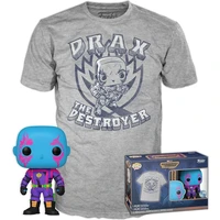 Funko POP! & Tee: Guardians of the Galaxy - Drax (Blacklight) L - Dárkové sety