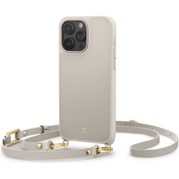 Spigen Cyrill Classic Charm MagSafe kryt iPhone 15 Pro Max béžový
