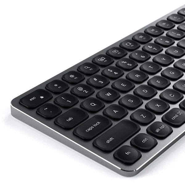 Satechi bezdrátová Bluetooth klávesnice pro Mac vesmírně šedá US - Klávesnice - Obrázek D9PA100301