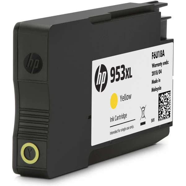 HP F6U18AE č. 953XL Žlutá originální - Cartridge - Obrázek D9PG100501