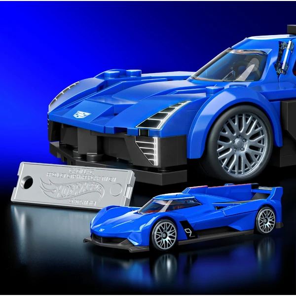 Mattel Brick Shop sestavitelný model Hot Wheels - Cadillac Project GTP Hypercar (Speed series) - Stavebnice - Obrázek DA6L000K01