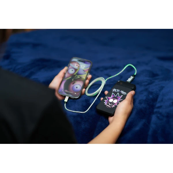 Lazerbuilt svítící powerbanka Rick and Morty 10000 mAh - Powerbanky - Obrázek DA7H000K01
