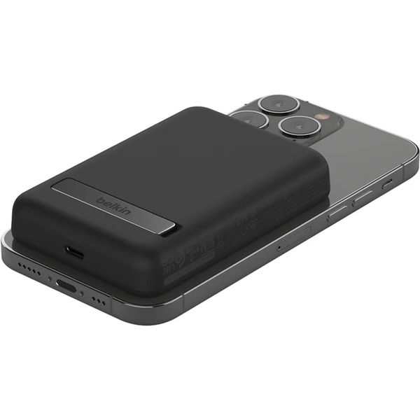 Belkin BoostCharge MagSafe powerbanka se stojánkem (5000mAh) černá - Powerbanky - Obrázek DAD0000L01