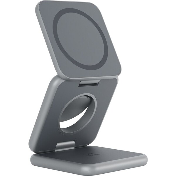 iWant Mag+ Foldable bezdrátová MagSafe nabíječka vesmírně šedá