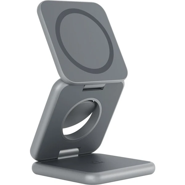 iWant Mag+ Foldable bezdrátová MagSafe nabíječka vesmírně šedá - Nabíječky - Hlavní obrázek