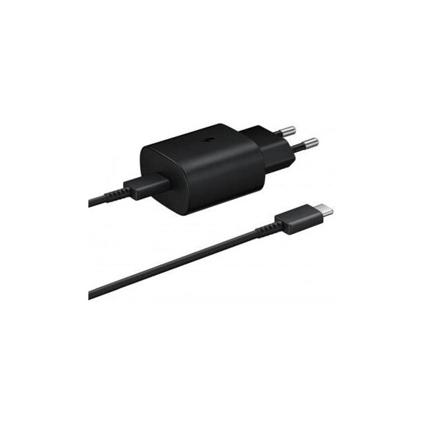 Samsung USB-C 25W nabíječka + kabel černá (Bulk)