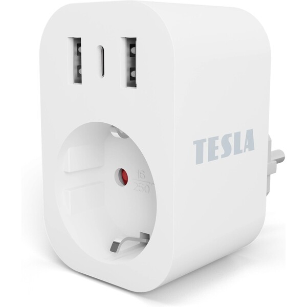 Chytrá zásuvka Tesla Smart Plug SP300 3 USB