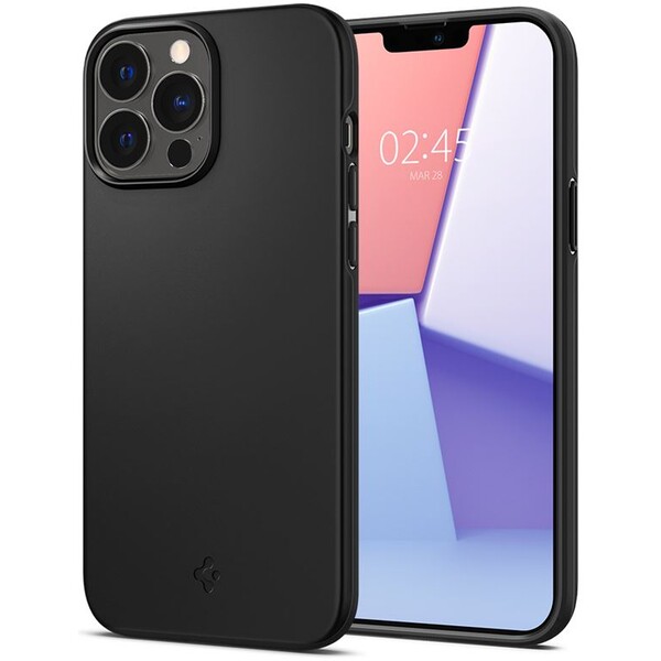 Spigen Thin Fit kryt iPhone 13 Pro Max černý