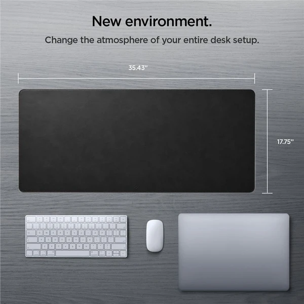 Spigen DeskPad LD302 podložka černá - Podložky - Obrázek DBC5000L01