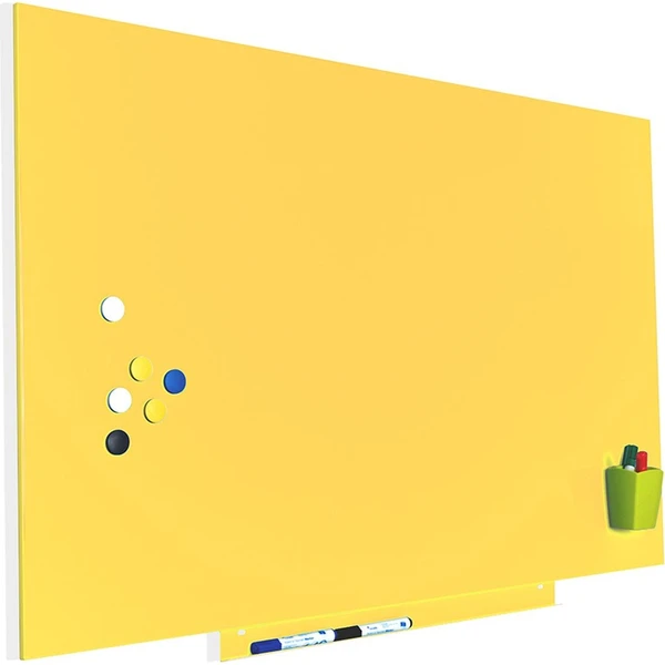 Rocada Skin Colour 6420R-1023 magnetická tabule žlutá dopravní RAL 1023 - Magnetické tabule - Obrázek DBCN000K01
