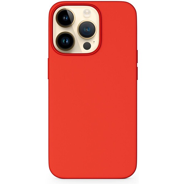 Pouzdro EPICO Magnetic MagSafe silikonové Apple iPhone 14 červené