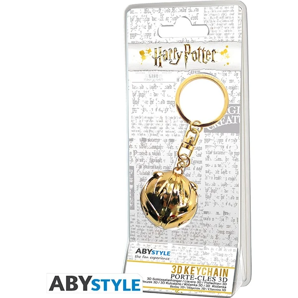 Klíčenka Harry Potter - Golden snitch 3D - Klíčenky - Obrázek DC9J100201