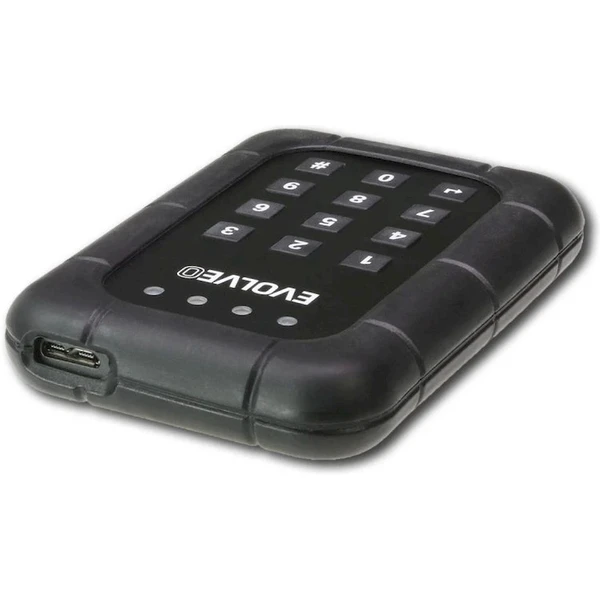 EVOLVEO 2.5" Encrypt 1 externí rámeček na HDD USB 3.0 - Externí boxy - Obrázek DCBJ000K01