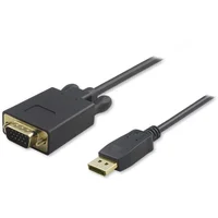PremiumCord DisplayPort/VGA kabel 1m černý - Kabely a redukce