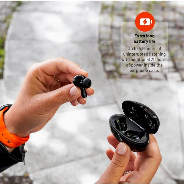 FIXED Pods Pro TWS bezdrátová sluchátka s ANC černá - Sluchátka - Obrázek DD01000L01