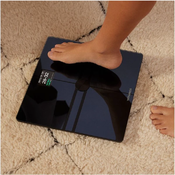 Withings Body Comp Complete Body Analysis chytrá Wi-Fi váha černá - Chytré váhy - Obrázek DDHP100501