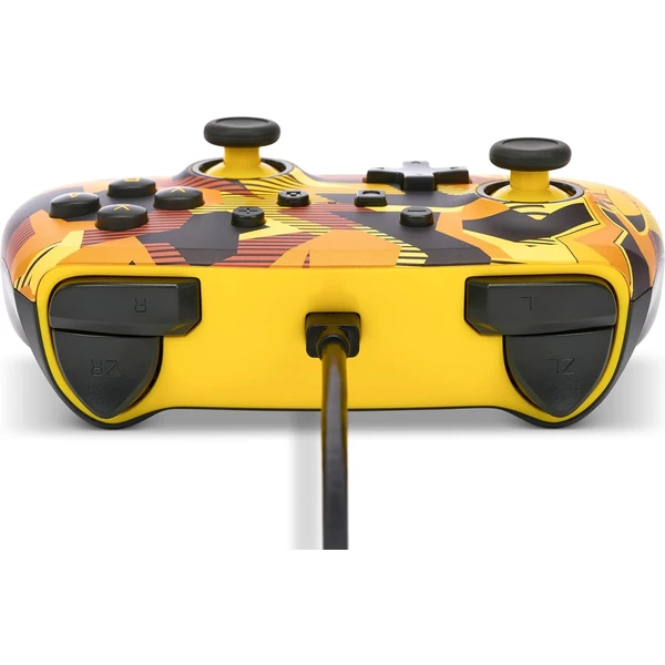 PowerA Enhanced drátový herní ovladač - Camo Storm Pikachu (Switch) - Herní ovladače - Obrázek DDQS100501
