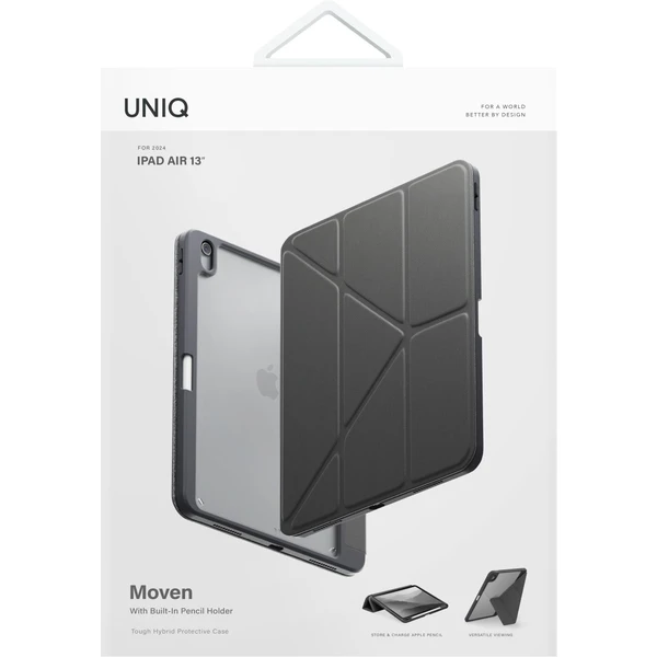 UNIQ Moven pouzdro iPad Air 13" (2024/2025/2026) šedé - Pouzdra - Obrázek DED5000O01
