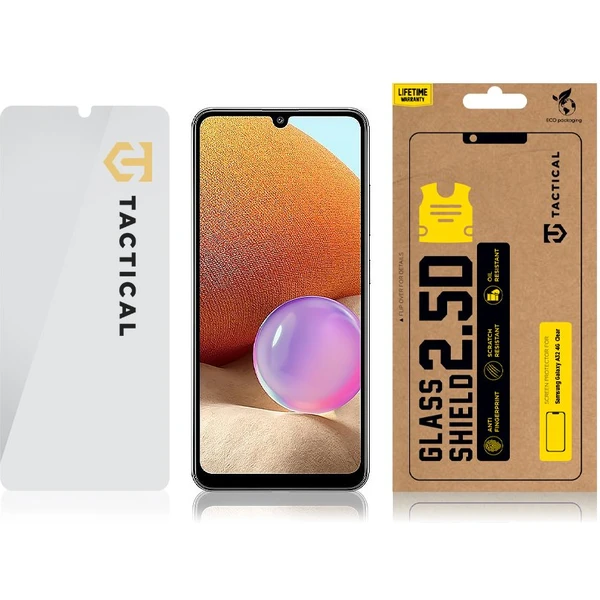 Tactical Glass Shield 2.5D sklo pro Samsung Galaxy A32 4G čiré - Ochranné folie a skla - Obrázek DEN2G00101