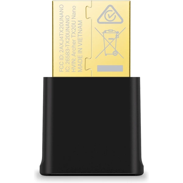 TP-Link Archer TX1800U Nano Wi-Fi adaptér černý - Síťové adaptéry - Obrázek DEQK000K01