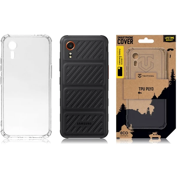 Tactical TPU Plyo Kryt Samsung Galaxy Xcover7 čirý - Pouzdra - Obrázek DEX3000P01