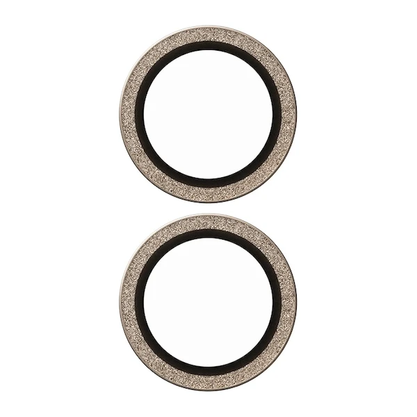 PanzerGlass® SAFE Camera Apple iPhone 16/16 Plus třpytivě zlaté HoOps™ - Ochranné folie a skla - Obrázek DF08000P01