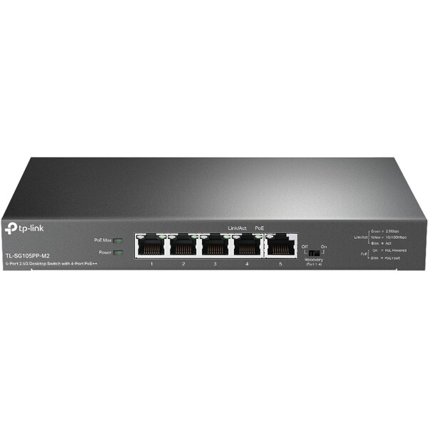 TP-Link TL-SG105PP-M2 Šedá