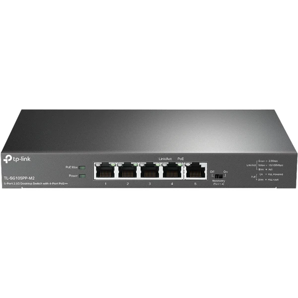 TP-Link TL-SG105PP-M2 gigabitový switch - Switche - Hlavní obrázek