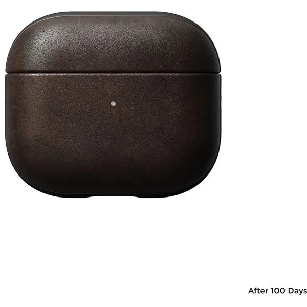 Nomad Modern Leather pouzdro pro AirPods 3 hnědé - Pouzdra - Obrázek DFI0100501