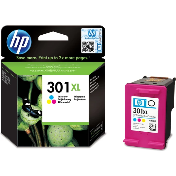 HP CH564EE č. 301XL Vícebarevná originální - Cartridge - Obrázek DFWE100501