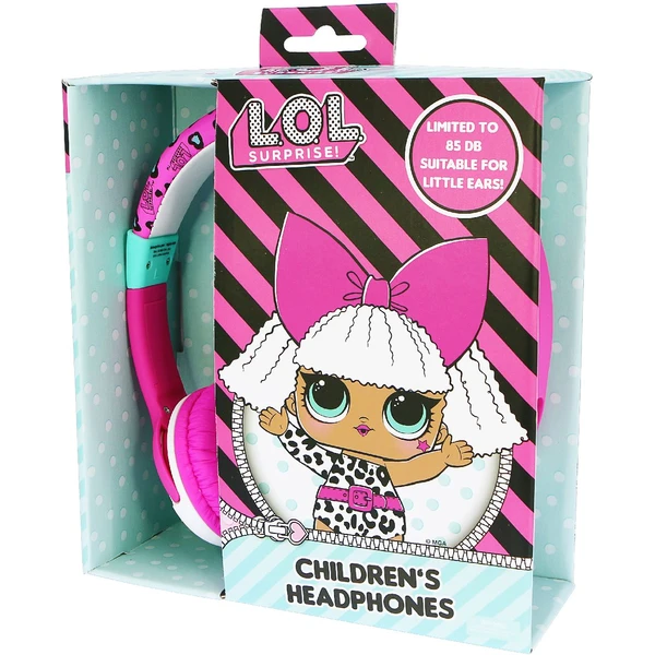OTL drátová sluchátka dětská s motivem LOL Surprise! My Diva růžová - Sluchátka - Obrázek DGF2G00101