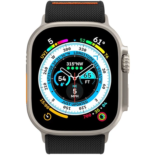 Spigen Lite Fit Ultra řemínek Apple Watch 49/46/45/44/42mm černý - Řemínky - Obrázek DGN2000P01