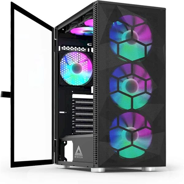 Montech X3 Mesh černá - Počítačové skříně - Obrázek DHGK000K01